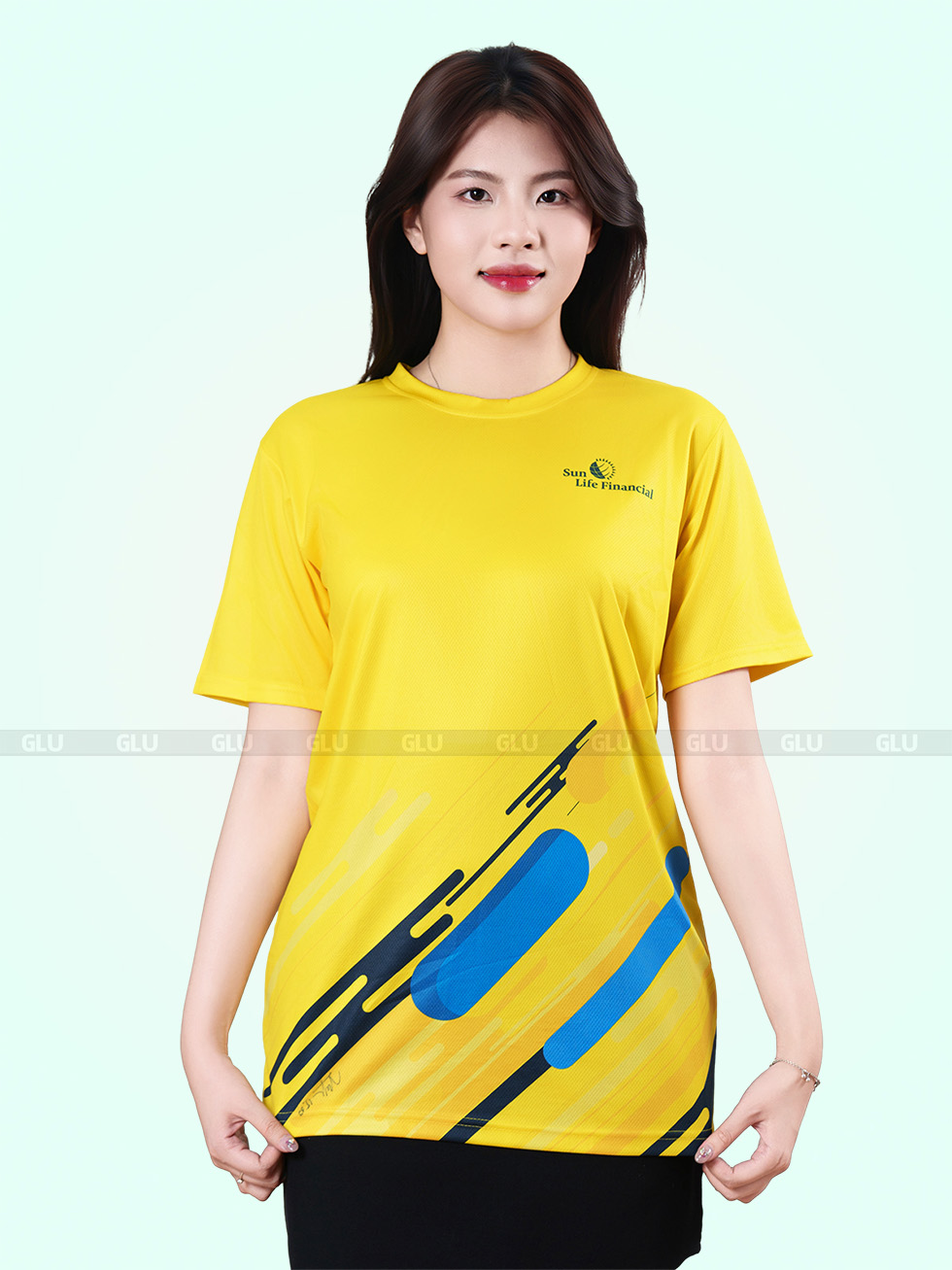 In đồng phục áo thun theo yêu cầu tại Văn Lâm 2